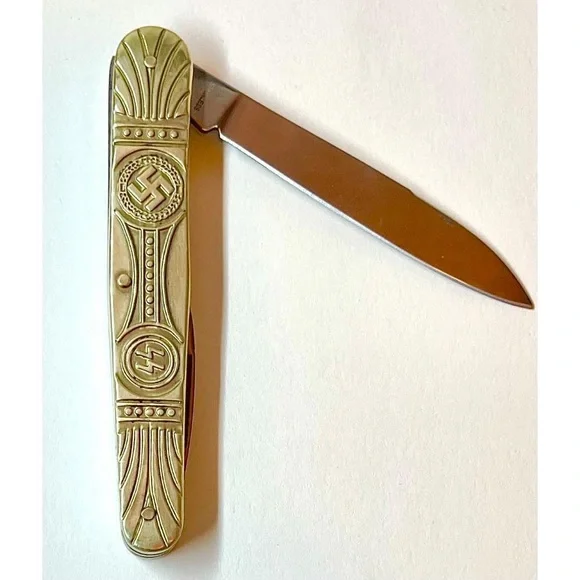 Gold Pocket Knife